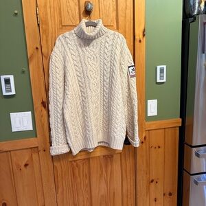 Polo by Ralph Lauren Cream Turtleneck Sweater